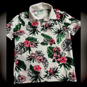 Boys short sleeve polo shirt.